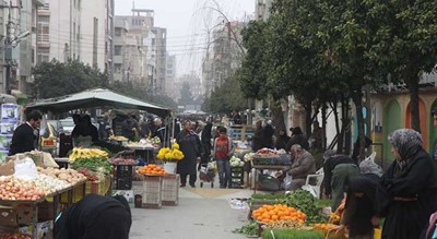  بازار نرگسیه ساری شهرستان مازندران استان ساری