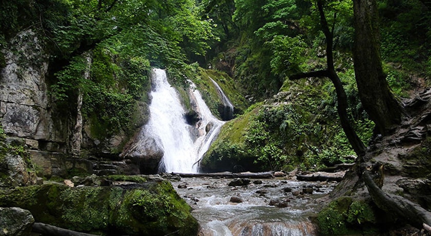 آبشار سنگ لو -  شهر ساری