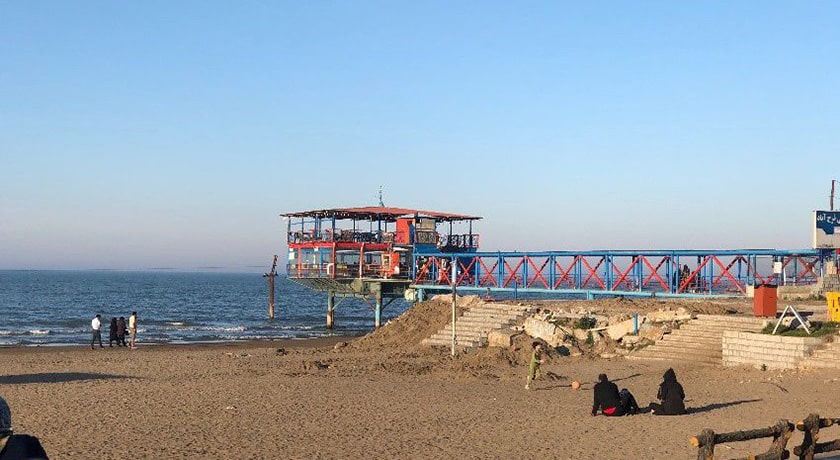  ساحل خزر آباد ساری شهرستان مازندران استان ساری