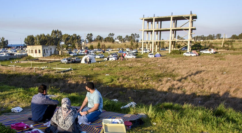  ساحل خزر آباد ساری شهرستان مازندران استان ساری