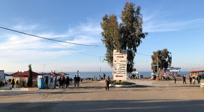  ساحل خزر آباد ساری شهرستان مازندران استان ساری