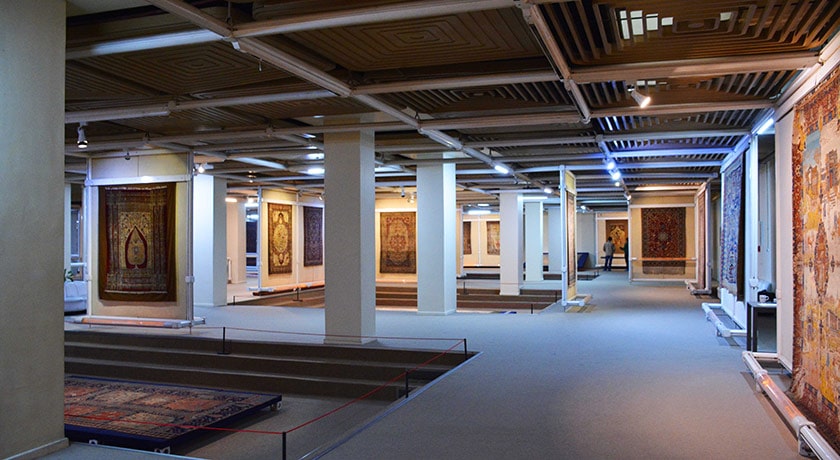  موزه فرش ایران شهرستان تهران استان تهران