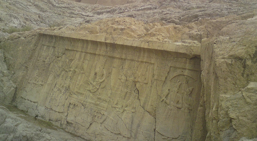  نقش برجسته چشمه علی شهرستان تهران استان تهران