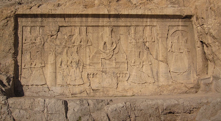  نقش برجسته چشمه علی شهرستان تهران استان تهران