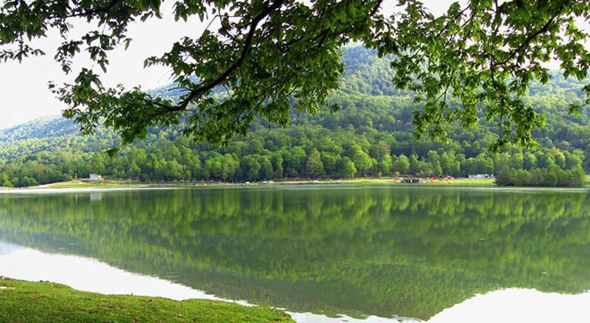  دریاچه الیمالات شهرستان مازندران استان نور