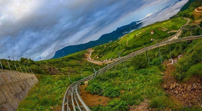  گردنه حیران شهرستان گیلان استان آستارا