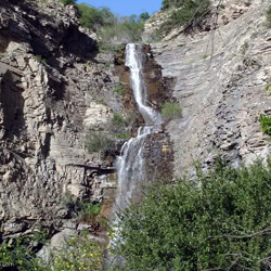 آبشار نوده هشتجین کجاست - شهرستان هشتجین، استان اردبیل - توریستگاه