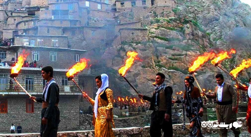 استان کردستان در کشور ایران - توریستگاه