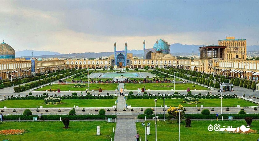 استان اصفهان در کشور ایران - توریستگاه