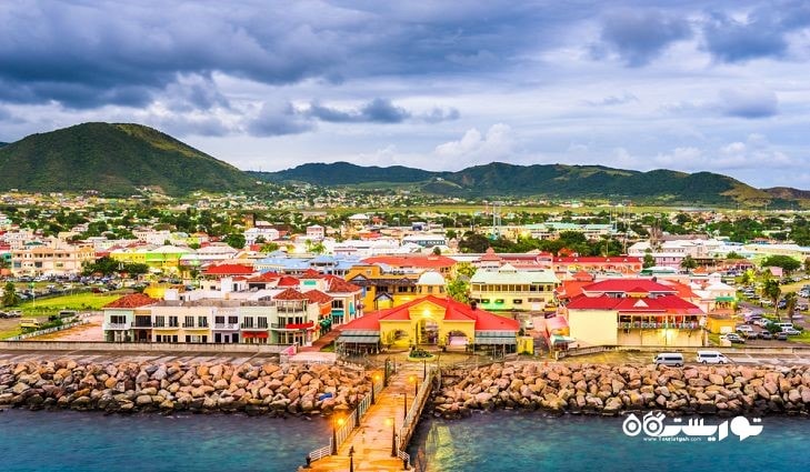 8- سنت کیتس و نویس (Saint Kitts and Nevis) با مساحت 216 کیلومتر مربع