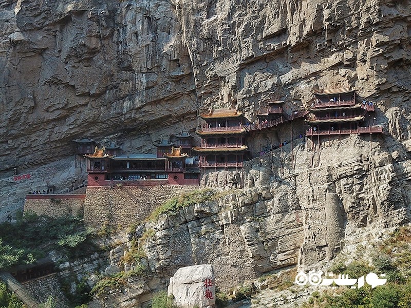 4. معبد معلق چین (China’s Hanging Temple)