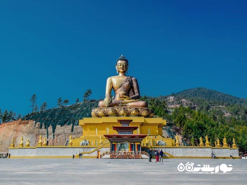 10. بودا دوردنما (Buddha Dordenma)، تیمپو، بوتان