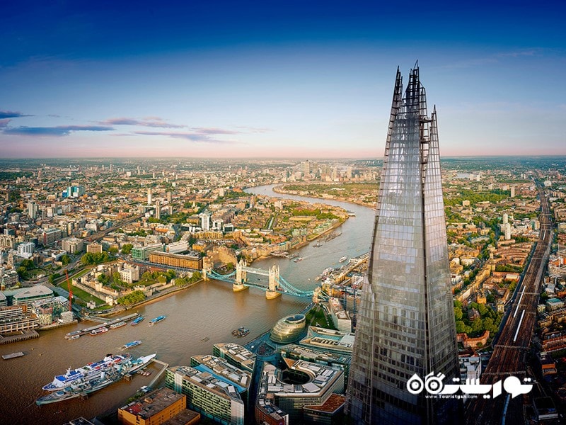 برج شارد لندن (The Shard in London) در بریتانیا