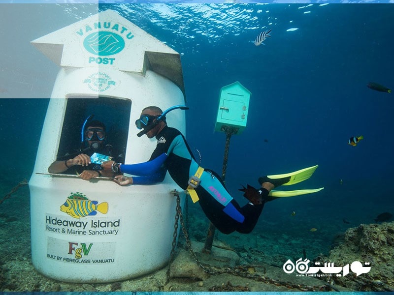 دفتر پست زیرآبی، وانواتو (Vanuatu)