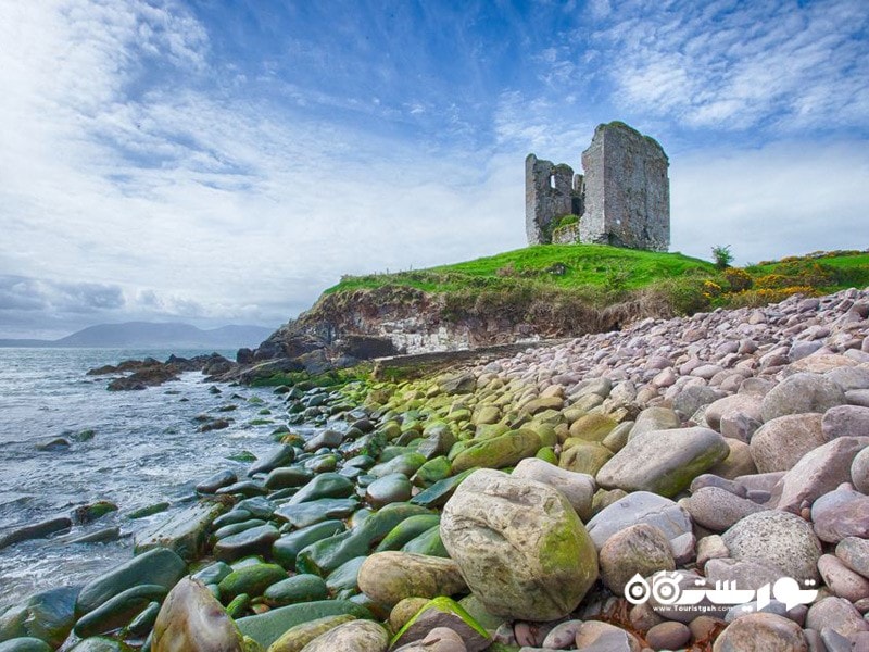 11- قلعه مینارد (Minard Castle) در شهرستان کری (Kerry)، ایرلند     