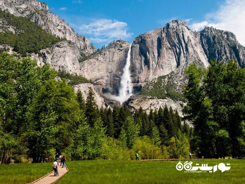 مرتفع ترین آبشار در کشور آمریکا