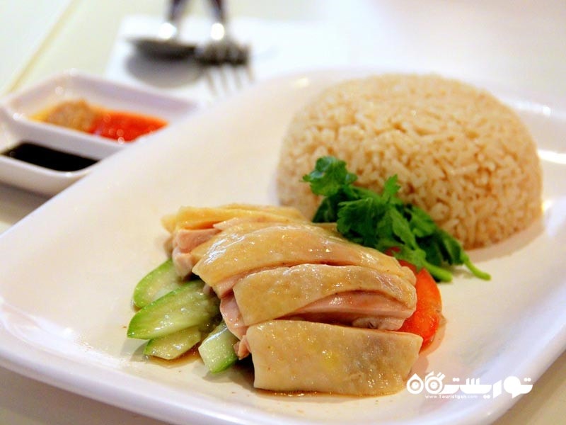 9- برنج و مرغ  (Chicken Rice)