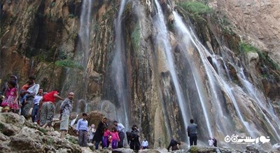  آبشار مارگون شهرستان فارس استان سپیدان