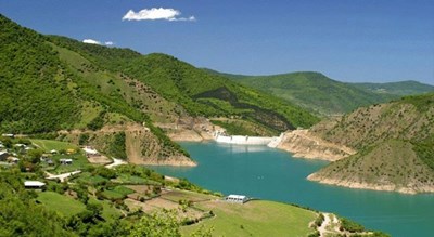  سد سلیمان تنگه (سد شهید رجایی) شهرستان مازندران استان ساری