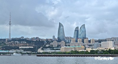  برج های شعله شهر آذربایجان کشور باکو
