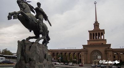  ایستگاه مترو ساسونتسی دیوید شهر ارمنستان کشور ایروان