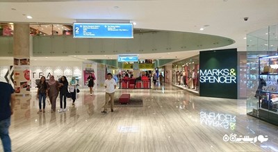 مرکز خرید مرکز خرید مارینا اسکوئر شهر سنگاپور کشور سنگاپور