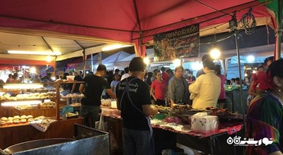 مرکز خرید بازار شبانه جاده تپ پرازیت شهر تایلند کشور پاتایا
