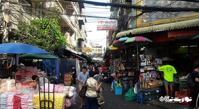 مرکز خرید بازار سامپنگ لین شهر تایلند کشور بانکوک