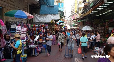 مرکز خرید بازار سامپنگ لین شهر تایلند کشور بانکوک