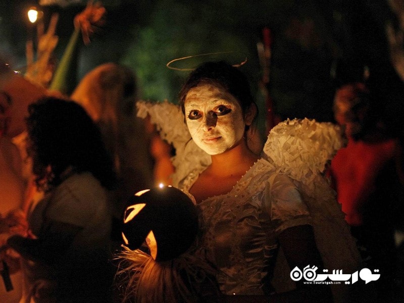 در السالوادور فستیوالی شبح گونه، بنام لاکالابیوزا را جشن می گیرند