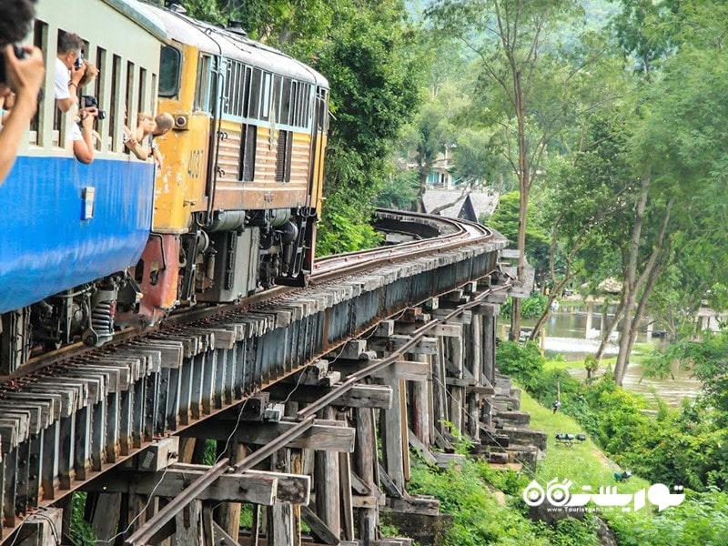 5. راه آهن مرگ (Death Railway)، تایلند 