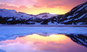 معرفی 10 دریاچه یخ زده  برای باور زیبایی زمستان