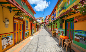 عکاسی از رنگارنگ ترین شهر جهان