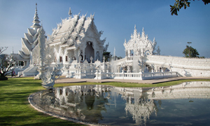 معبد سفید، منحصر به فرد ترین معبد تایلند
