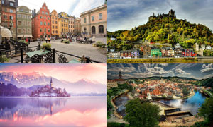 25 مورد از زیباترین دهکده های اروپا