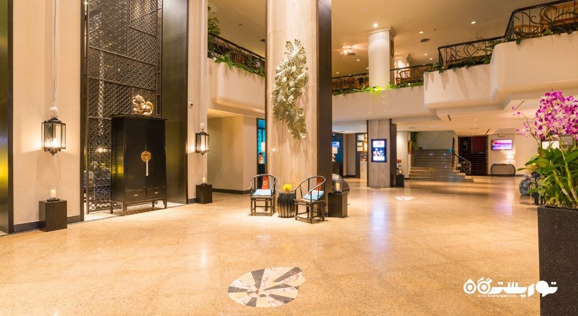 نمای لابی هتل رویال پارادایس