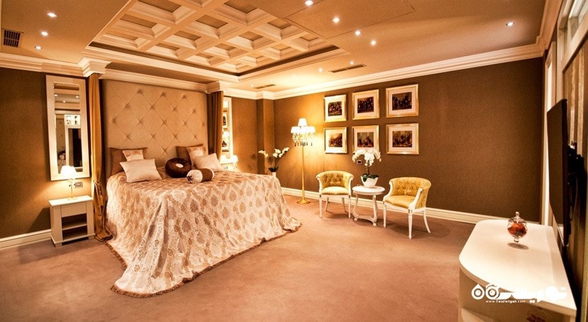 نمای تخت بزرگ سوئیت پرزیدنشال