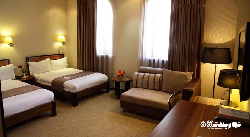 تخت های توئین اتاق دلوکس