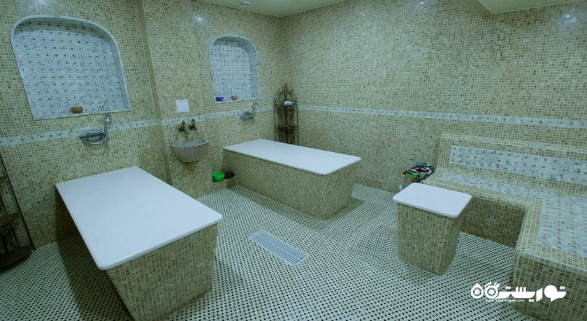 نمای سونا بخار مرکز اسپا