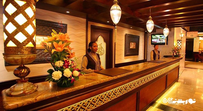 میز پذیرش هتل عربین کورت یارد اند اسپا