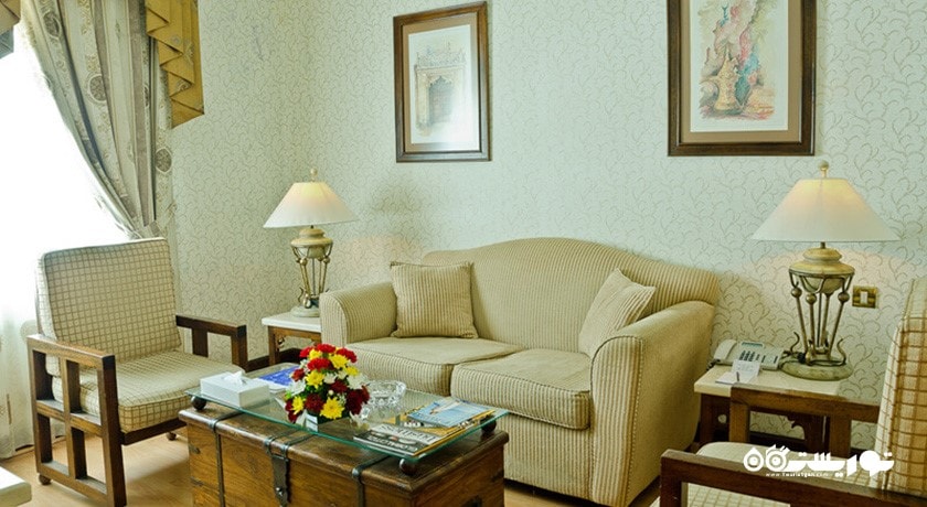 محوطه نشیمن سوئیت هتل