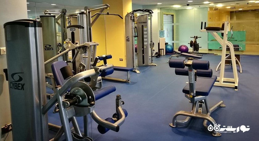 سالن ورزشی هتل کاپتورن دبی