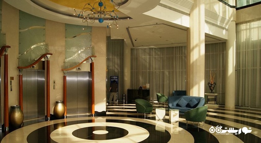 نمای لابی هتل میلنیوم ایر پورت دبی