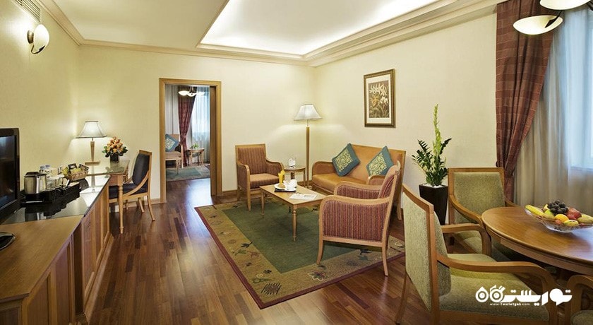 محوطه نشیمن سوئیت هتل