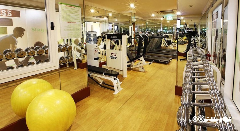 سالن ورزشی هتل هالیدی این دان تان دبی