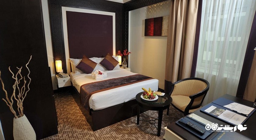 نمای تخت بزرگ اتاق سینگل