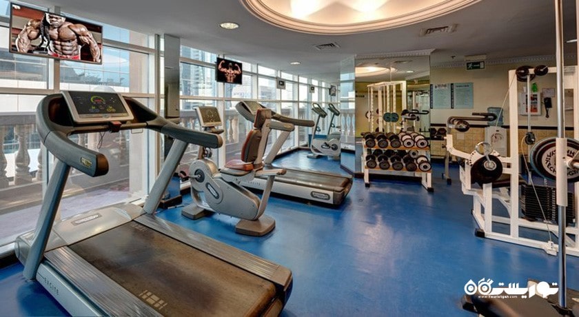 سالن ورزشی هتل آپارتمان امارات گرند
