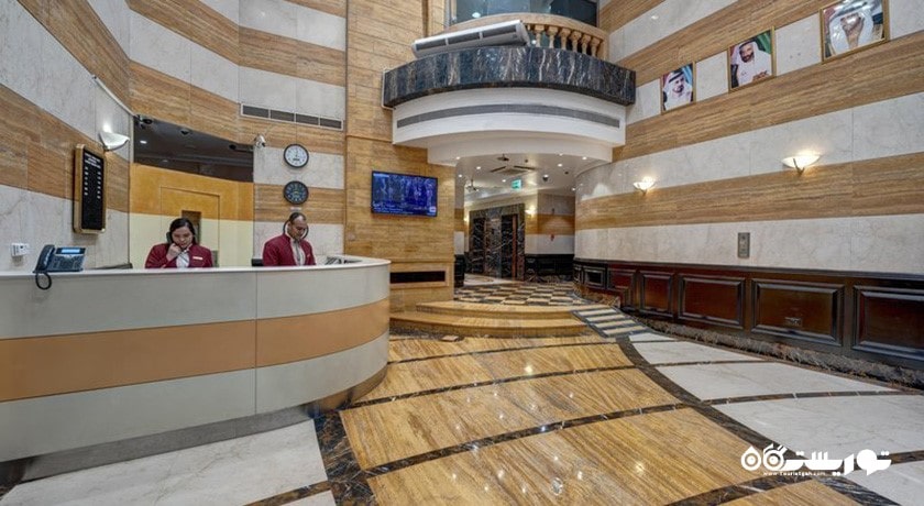 میز پذیرش هتل آپارتمان امارات گرند