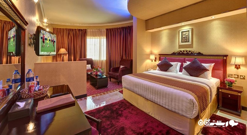 نمای تخت بزرگ اتاق سوپریور