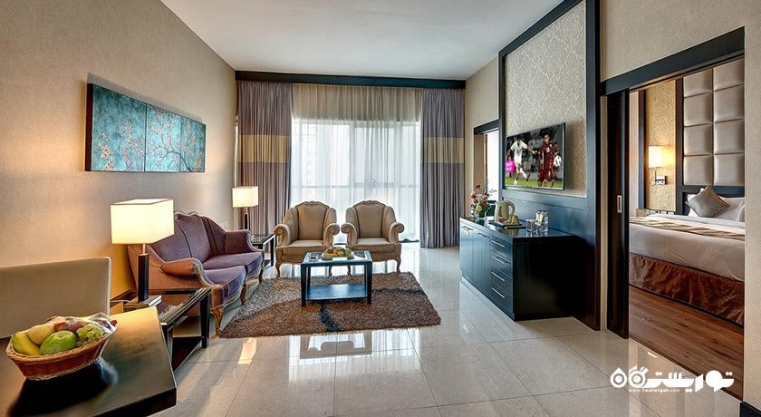 محوطه نشیمن سوئیت دلوکس